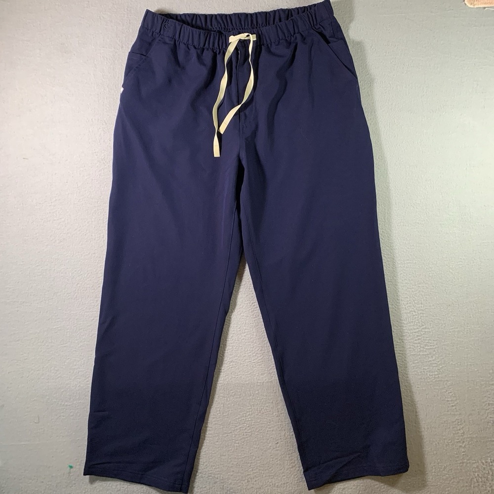 NEW FIGS Halcott Relaxed Straight Leg Scrub Pants Navy  Mens XL Regular 1001221